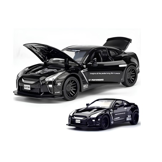 1:32 Nissan Miniauto Diecast Toy Car Model for children kids race car Sport racing - GT-R 35