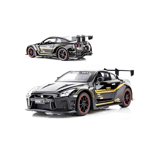 Nissan VB32543 GTR R35 Diecast Toy Car Model Car for children kids Race Car Sport Gift for Collectors