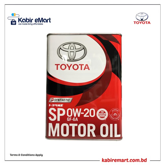 TOYOTA LUBRICANT 0W-20 4L