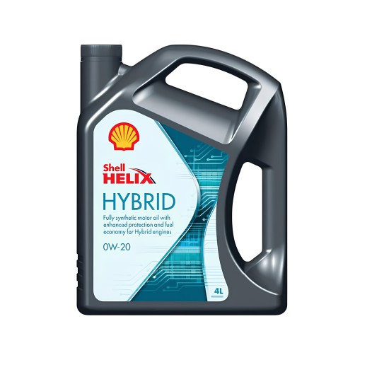 SHELL HELIX Hybrid 0W-20 Full Synthetic 4L