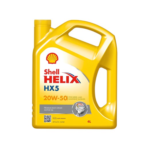 SHELL HELIX HX5 20W-50 MINERAL 4L