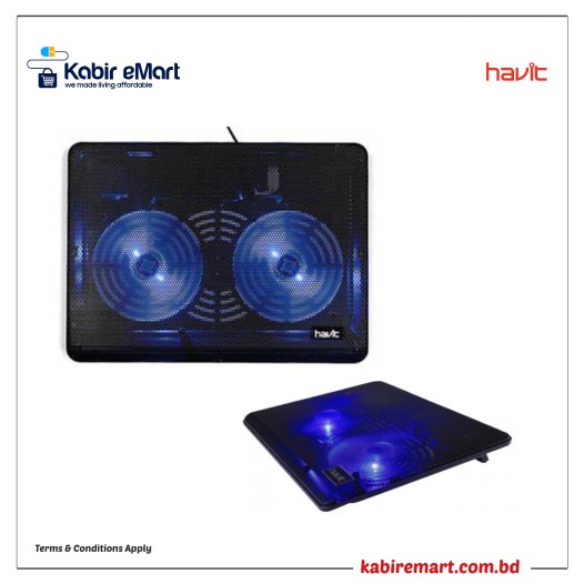 Havit F2035 Dual Fan Laptop Cooler