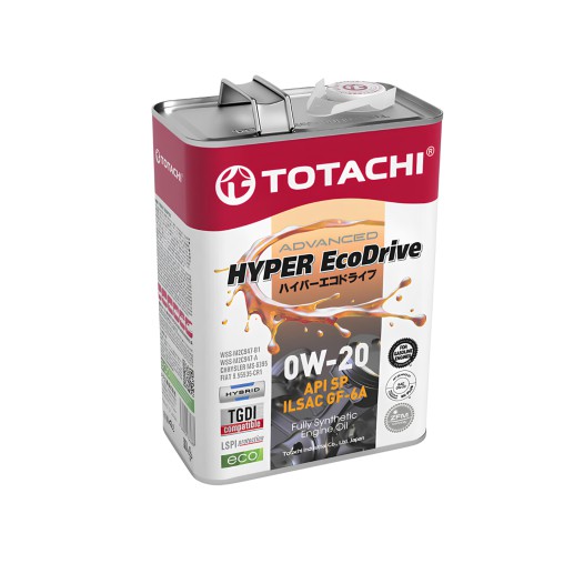 Totachi 0W-20 Advanced Fully Synthetic Engine Oil 4L