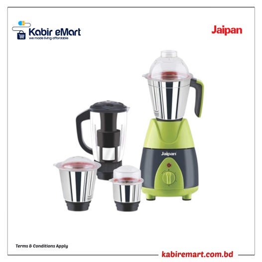 Jaipan Fruttica Four-In-One Stainless Steel Jars Blender Mixer Grinder and Juicer-1000 Watt