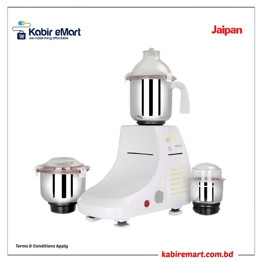 Jaipan Family Mate 1000 W 3 Jars Juicer Mixer Grinder (MG-1300)