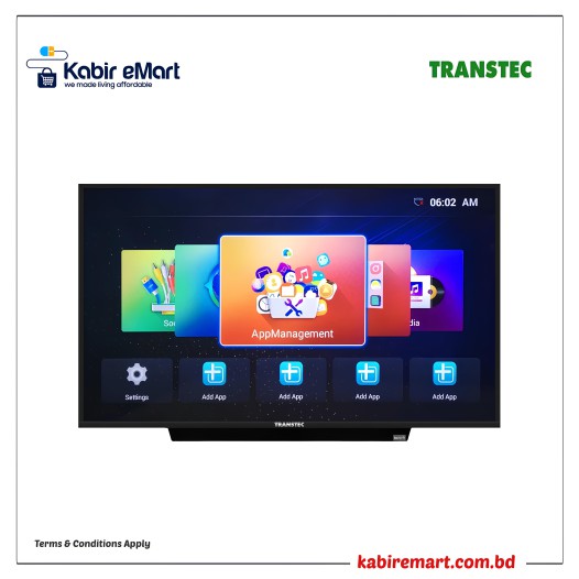 Transtec smart boom station TLED 43S4 tv