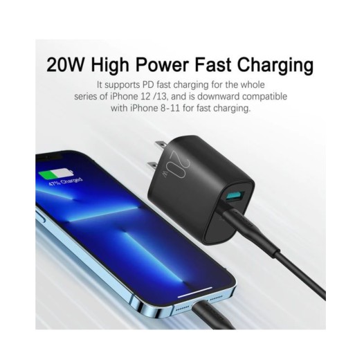 Joyroom 20W dual ports fast wall charger EU (L-QP2011)