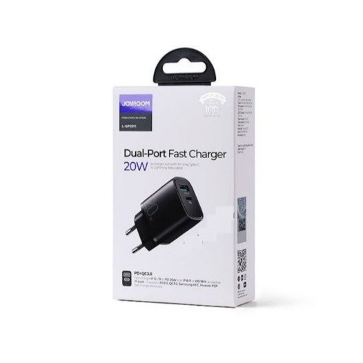 Joyroom 20W dual ports fast wall charger EU (L-QP2011)