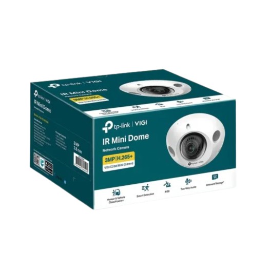 TP-Link VIGI C230I Mini 3MP IR Audio Dome IP Camera