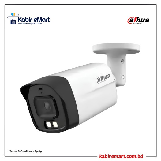 Dahua HAC-HFW1200TLMP-IL-A 2MP Smart Dual Light HDCVI Fixed-focal Bullet Camera