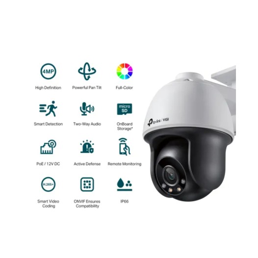 TP-Link VIGI C540 4MP Full-Color IP PTZ Camera