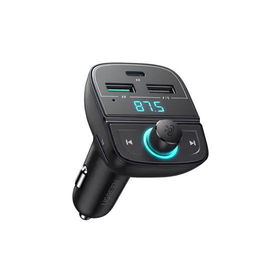 Ugreen CD229 Bluetooth FM Transmitter Car Charger Adapter #80910