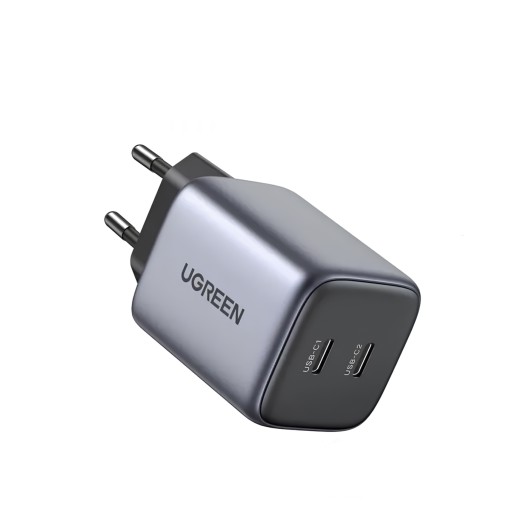 UGREEN CD294 Nexode Mini 45W Dual USB Type-C GaN Fast Charger #90573