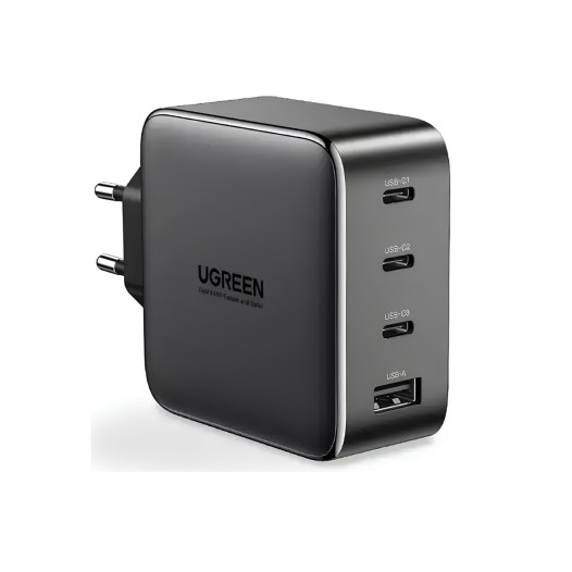 Ugreen CD226 100W 3 Port USB-C & 1 Port USB PD GaN Wall Charger Adapter #40747