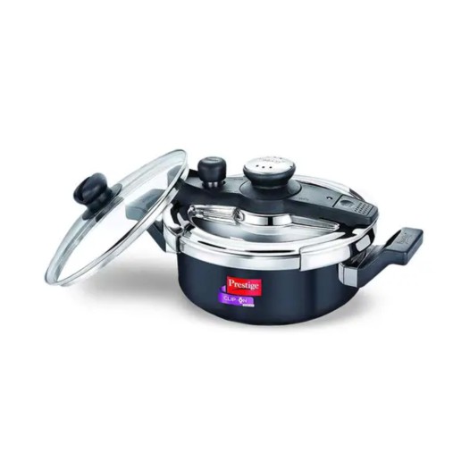 Prestige Clip-on Swachh Hard Apodised Spillage Control Pressure Cooker