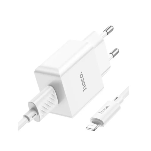 Hoco C106A Leisure 10W USB Charger With Lightning Cable