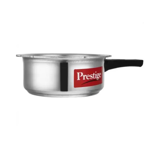 Prestige Popular Aluminum Straight Wall Outer Lid Pressure Cooker Combo, (2 + 3 + 5 Littres)