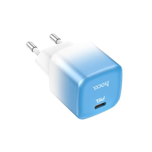 Hoco C101A Charger Adapter with Type C to Lightning Cable