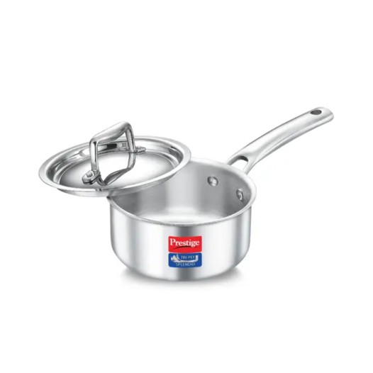 Prestige Tri Ply Splendid Saucepan With SS Lid