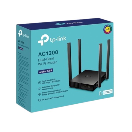 TP-Link Archer C54 AC1200 Dual Band Wi-Fi Router