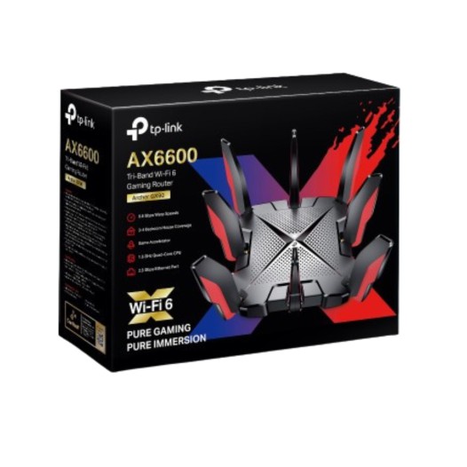 TP-Link Archer GX90 AX6600 Tri-Band Wi-Fi 6 Gaming Router