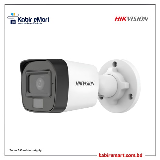 Hikvision DS-2CE16D0T-LPFS 2MP Dual Light Audio Fixed Mini Bullet Camera