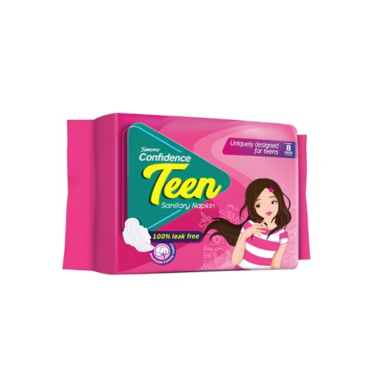 F2 Senora Confidence Teen Sanitary Napkin 8 pads