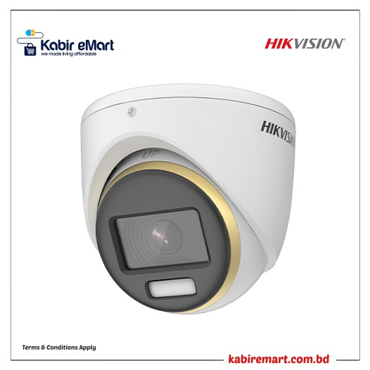 Hikvision DS-2CE72DF3T-MFS 2MP Color Vu Audio Fixed Turret Camera