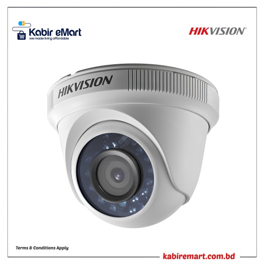 Hikvision DS-2CE56C0T-IRF 1MP HD IR Fixed Turret Camera