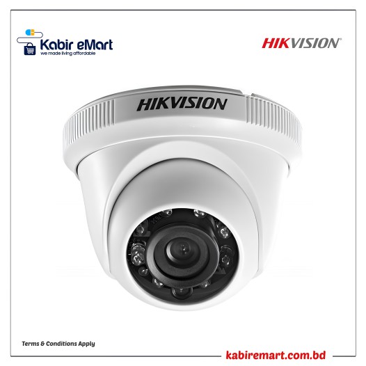 Hikvision DS-2CE56D0T- IP/ECO 2MP Fixed Turret Camera