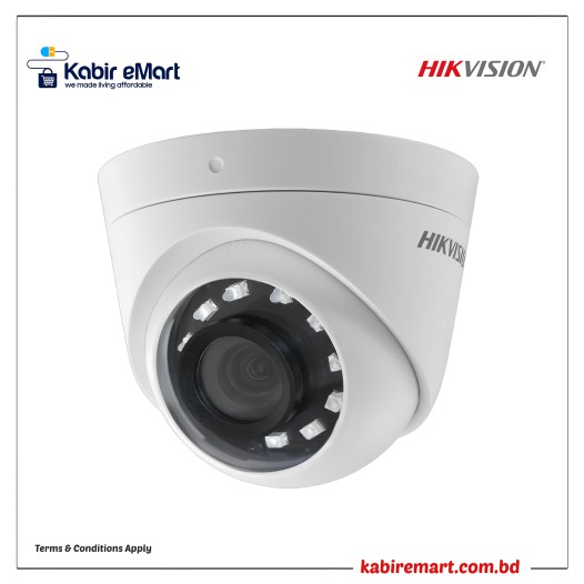 Hikvision DS-2CE56D0T-I2PFB 2MP Indoor Fixed Balun Turret Camera