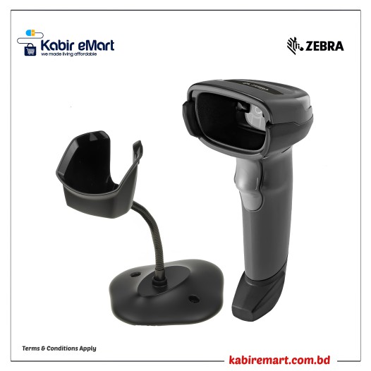 Zebra DS2208 SR Corded 2D/1D Handheld Barcode Scanner