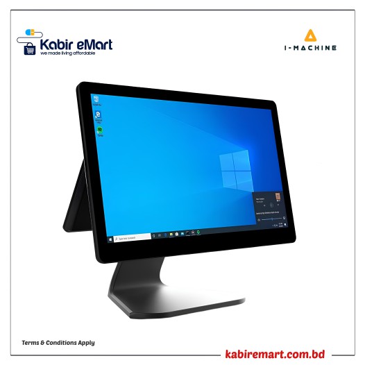 I Machine P1 Black Intel Core i7 Dual Display POS Terminal