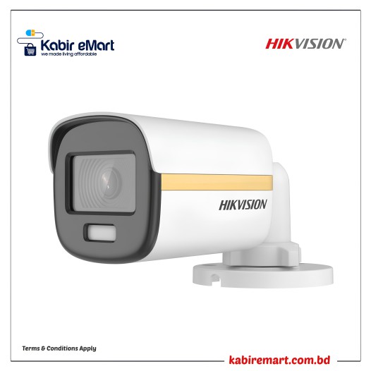 Hikvision DS-2CE10DF3T-F 2MP Color Vu Fixed Mini Bullet Camera