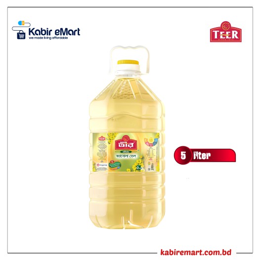 Teer Fortified Canola Oil 5 ltr