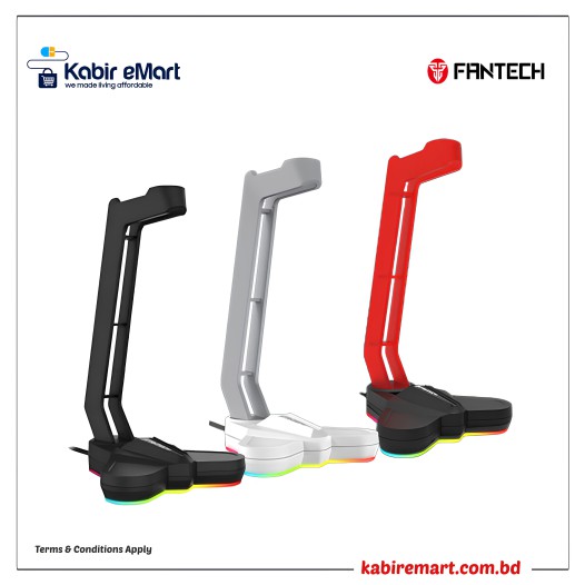 Fantech AC3001S RGB Tower Headphone Stand