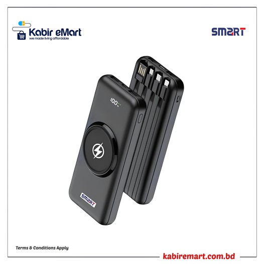 SMART SEH-P230 10000mAh Wireless Charging Power Bank