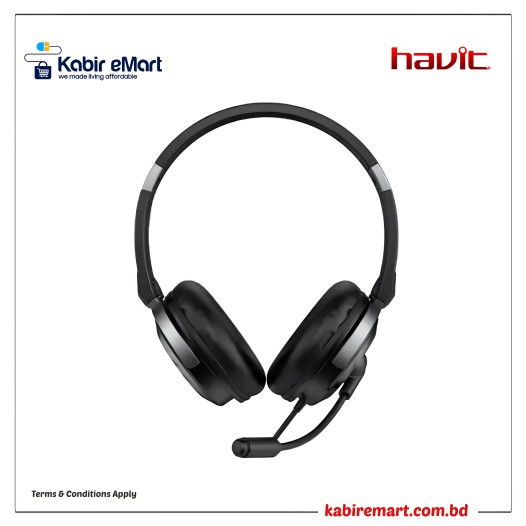 HAVIT H217D Double Jack Stereo Headphone