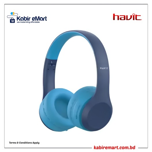 Havit H626BT Wireless Foldable Bluetooth Kids Headphone