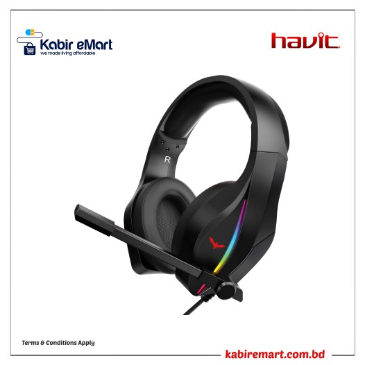 Havit H2011d-Pro RGB Gaming Headphone