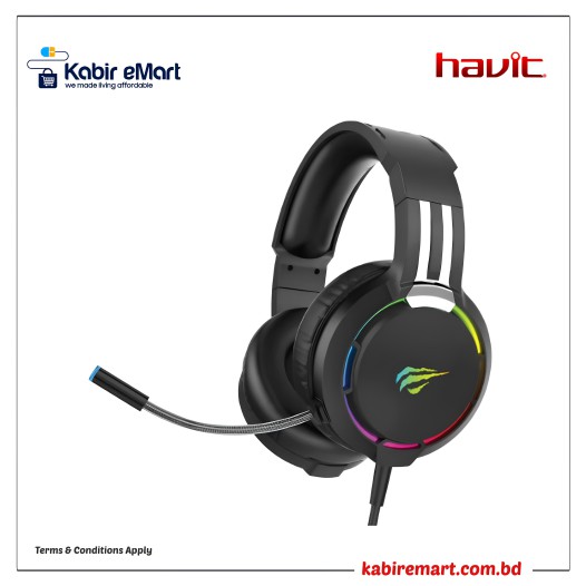 Havit H2010d-Pro RGB Gaming Headphone