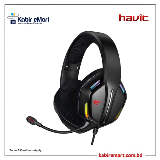 Havit HV-H2012d RGB Wired Gaming Headphone