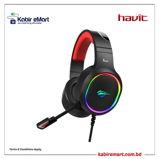 Havit HV-H662d RGB Wired Gaming Headphone