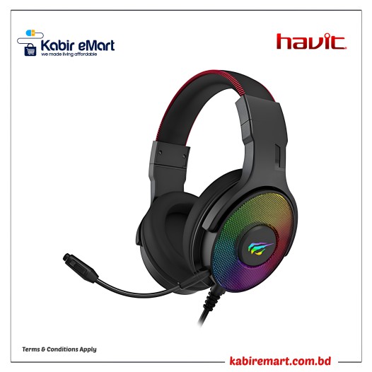 Havit H2028U USB 7.1 Gaming Headphone Black