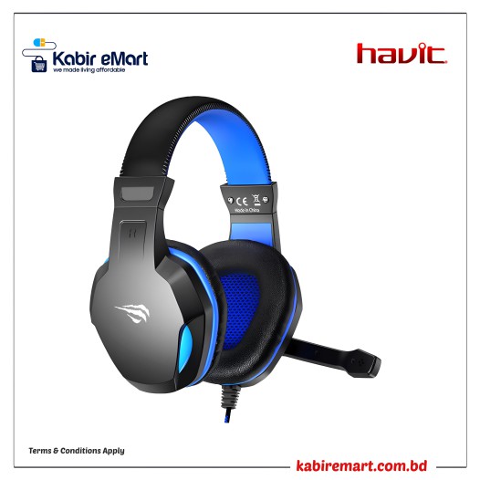 Havit H763D Gaming Headphone Black