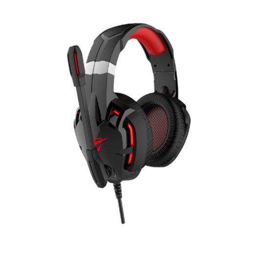 Havit GAMENOTE H2001U Wired Black-Red Gaming Headphone