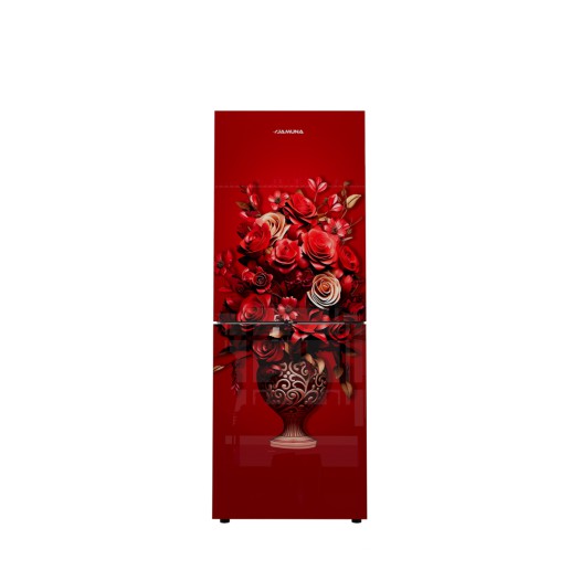 JE5-TM2B8QD Red Flower Jamuna Refrigerator