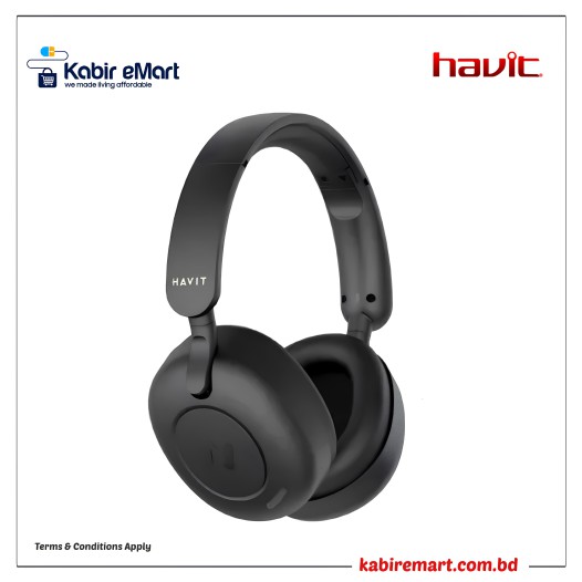 Havit H655BT ANC Noise Cancellation Low Latency Bluetooth Headphone