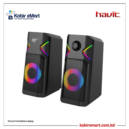 Havit SK201 RGB Stereo Gaming USB Speaker