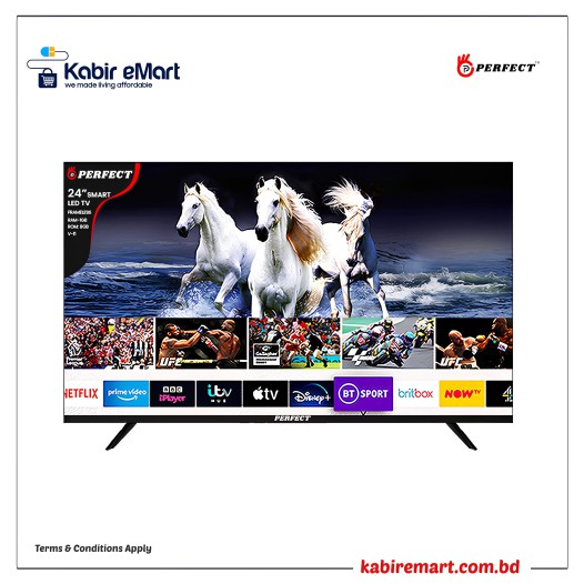 Perfect 24 Inch Smart Frameless LED TV